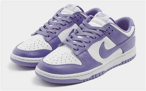 purple nike dunks low women